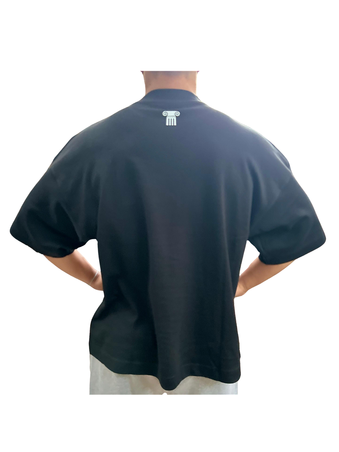 Polera Heavyweight Oversize Negra Streetwear – Fuerza Bruta Essentials 2