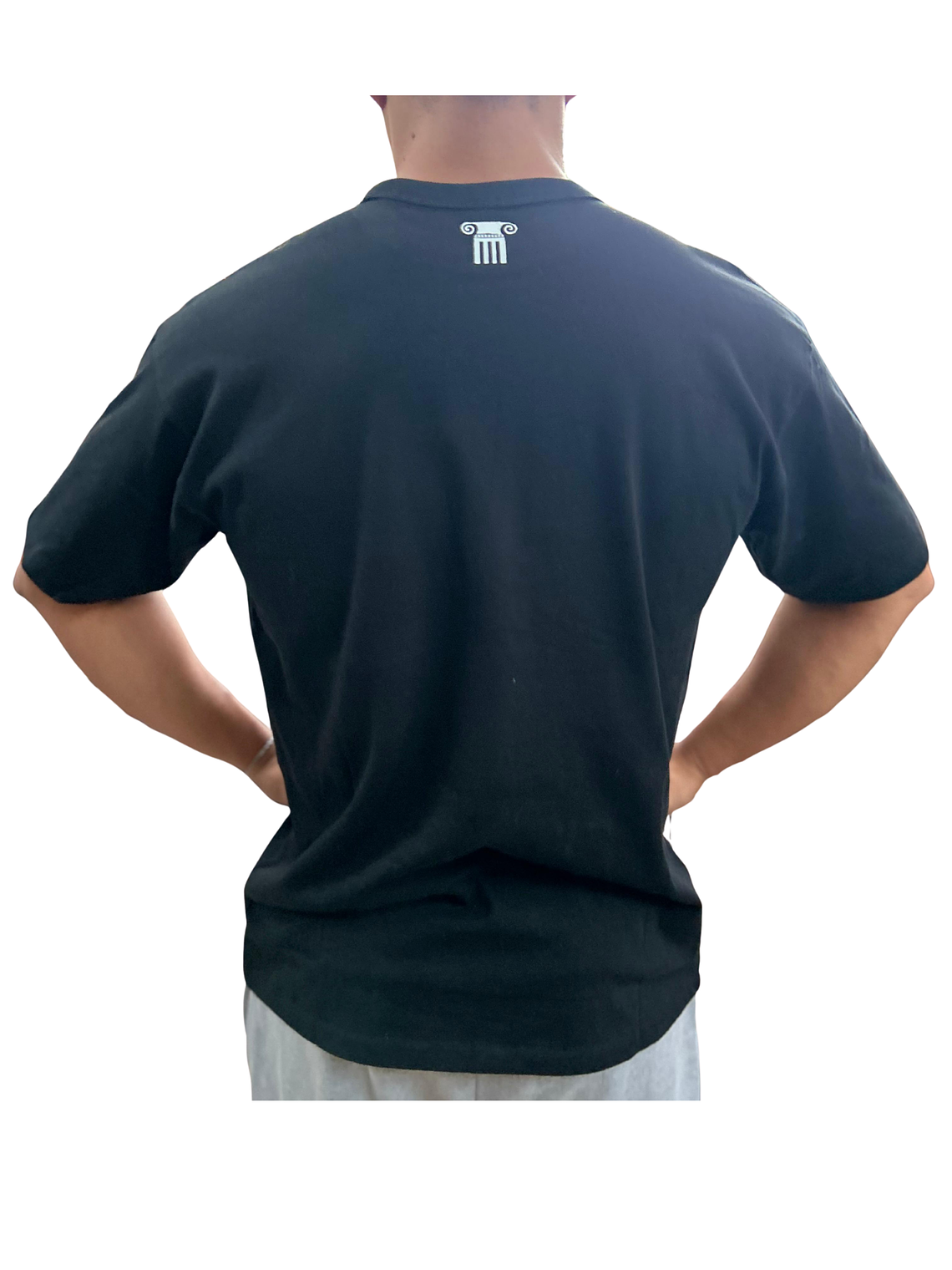 Polera Heavyweight Negra Loose Fit – Fuerza Bruta Essentials 2