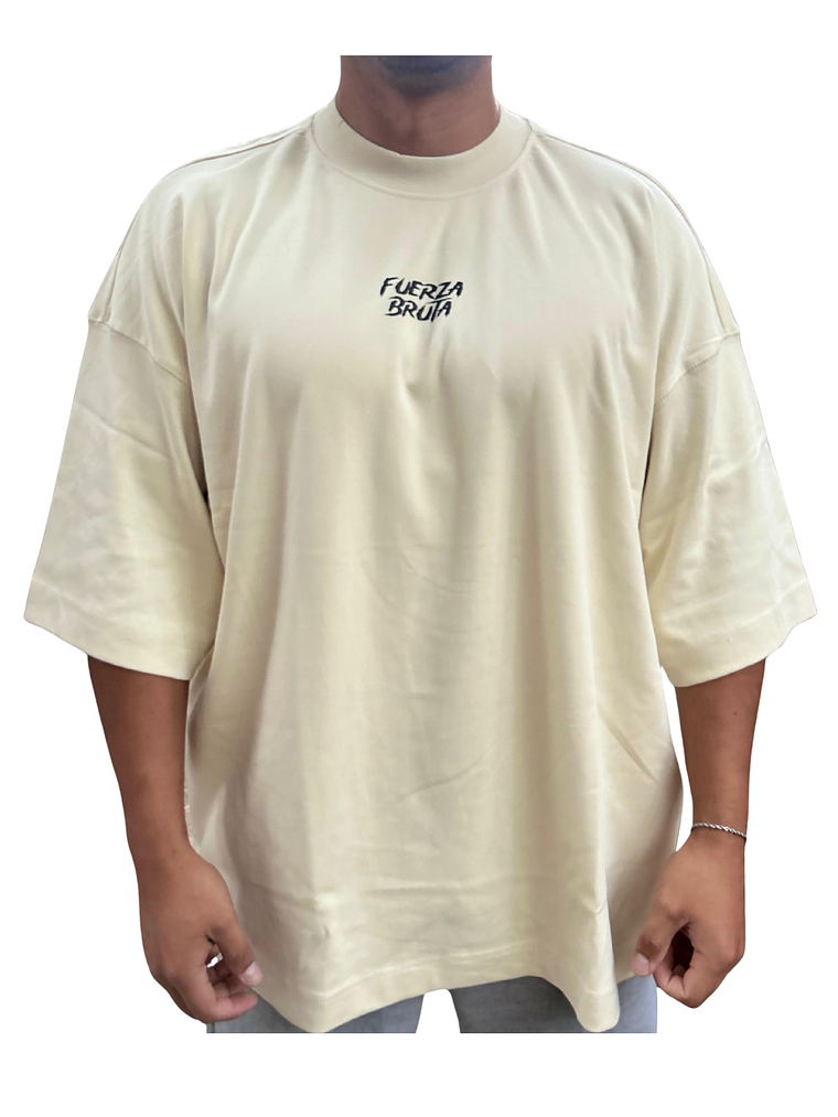Polera Heavyweight Oversize Arena – Fuerza Bruta Essentials 1