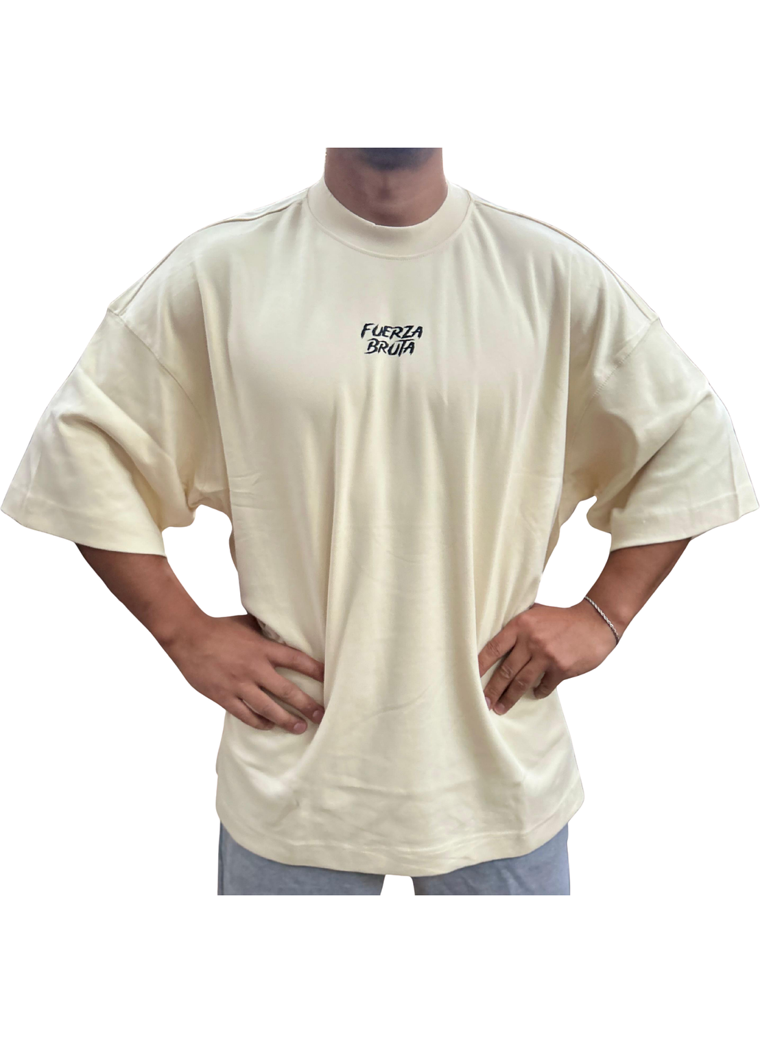 Polera Heavyweight Oversize Arena – Fuerza Bruta Essentials 2