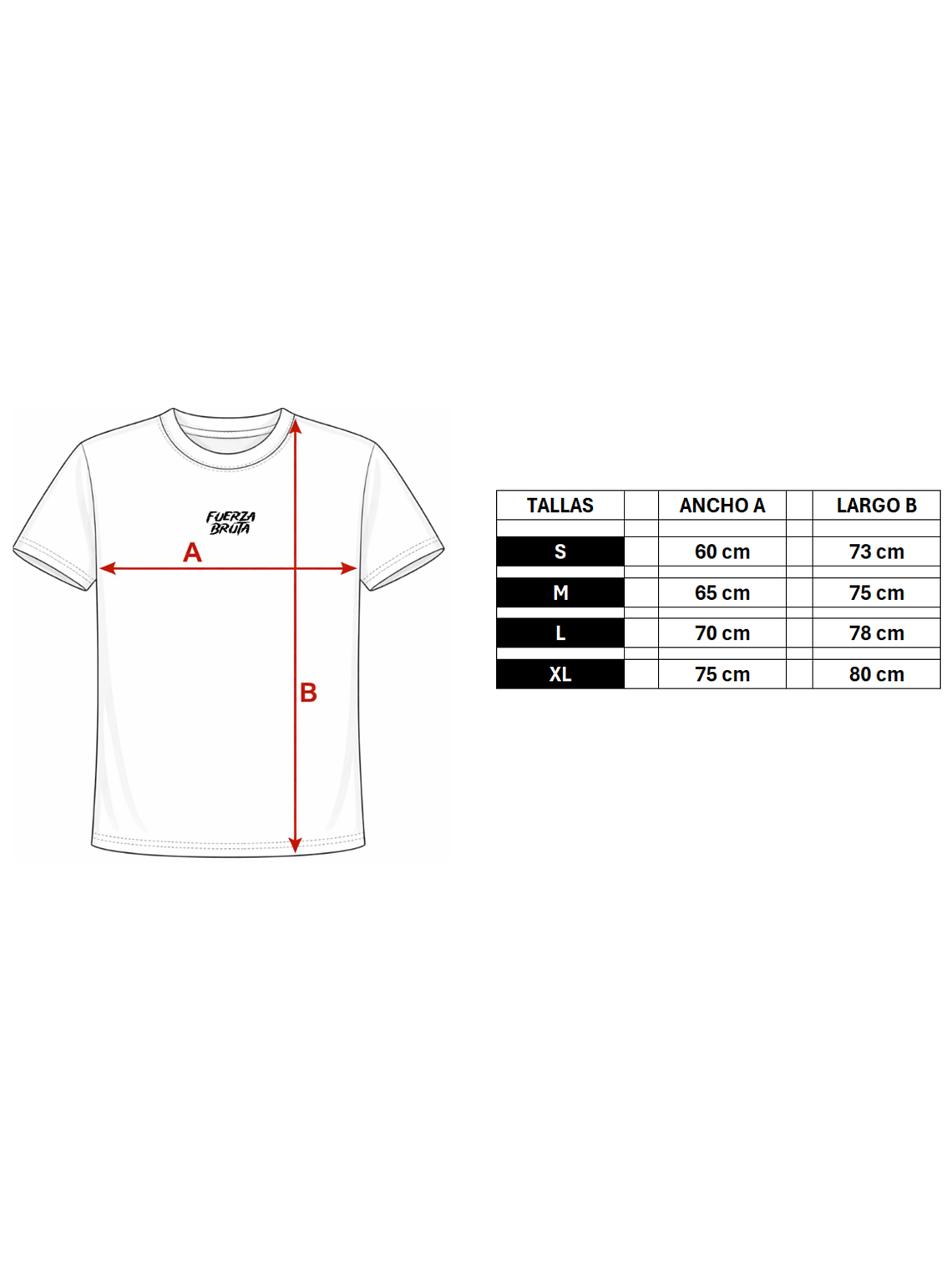 Polera Heavyweight Arena Loose Fit – Fuerza Bruta Essentials 4