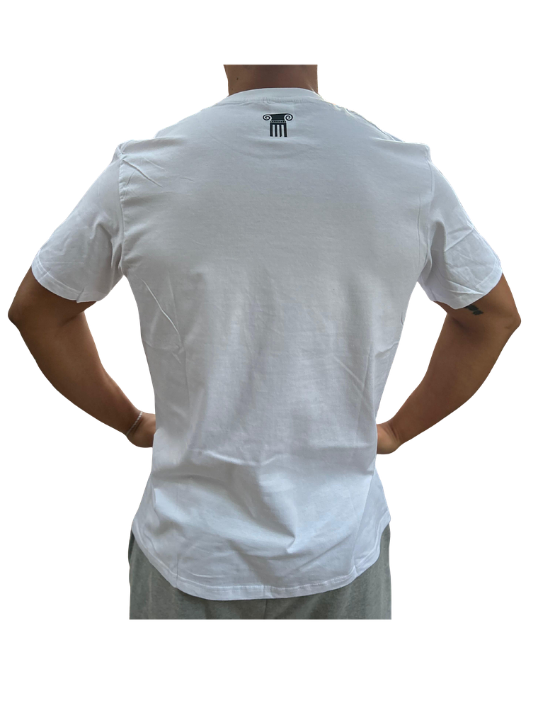 Polera Blanca Regular Fit – Fuerza Bruta Essentials 2