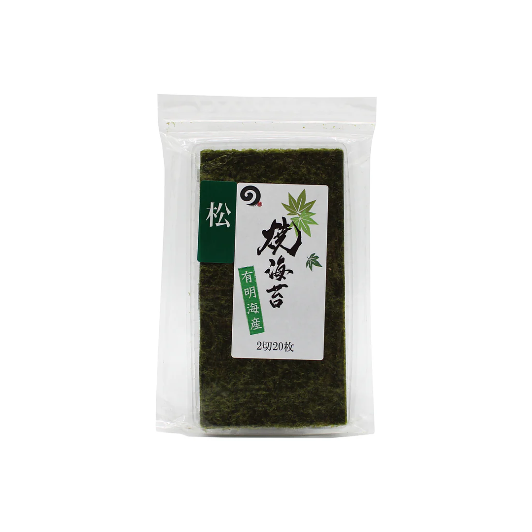 Superior Matsu Roasted Nori Seaweed - 20 Half Sheets 1
