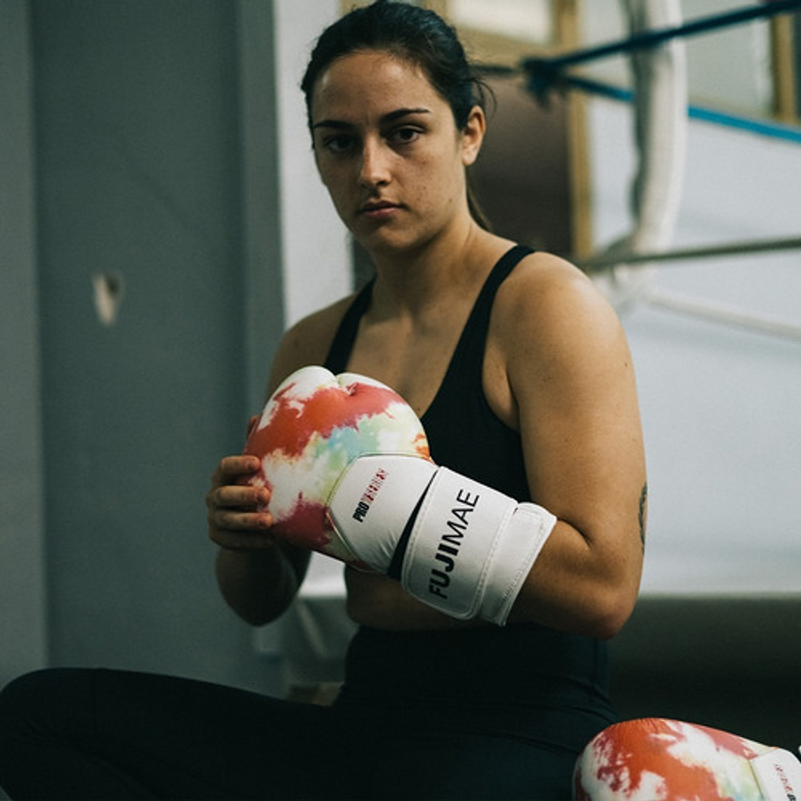 Guantes Boxeo Proseries Qs Cuero 10oz 2