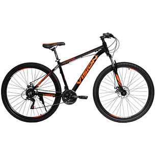 Bicicleta Vision Krypton Aro 29 Alu Naranjo Shimano 21V