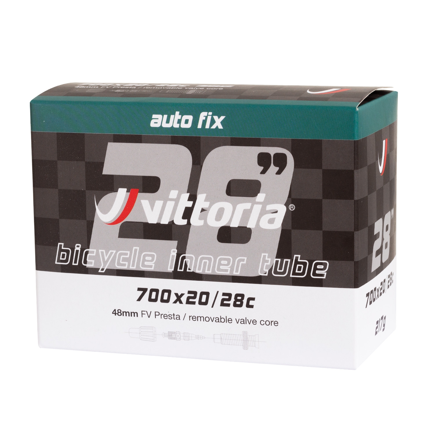 Camara Vittoria 700Cx20/28C Auto Fix Fv Presta Rvc 48Mm 1Ta00047