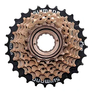 Piñon Atornillado 7V. (14-28) Mf-Tz500-7,7-Speed, 14-16-18-20-22-24-28T, Bulk Emftz5007428