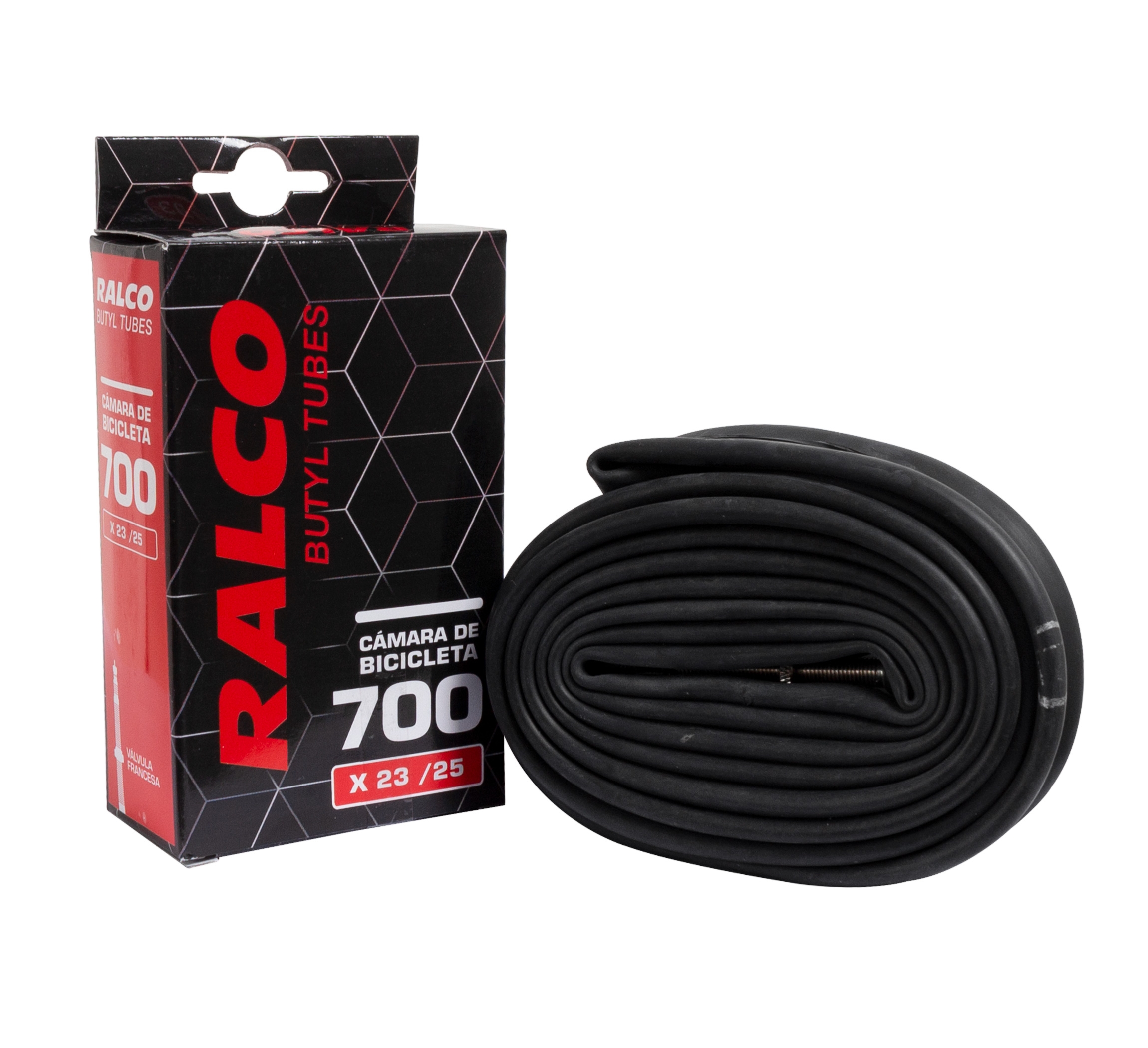 Camara Ralco Butyl 700 Cc 23 /25 Valvula Francesa