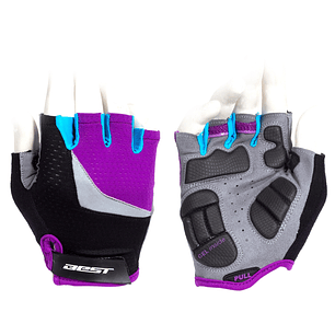 Guantes Best Sb-01-7003A Morado Talla  M