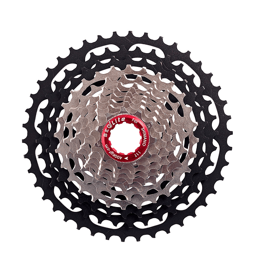 PIÑON SEQLITE ULTRA LIGHT 11 / 42 T 11 VEL. CR MO 7075 ALU. MTB CASSETTE S11-1142AST (270G)