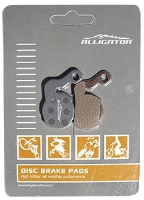 PASTILLA FRENO ALLIGATOR SEMI-METALICA HK-BP028