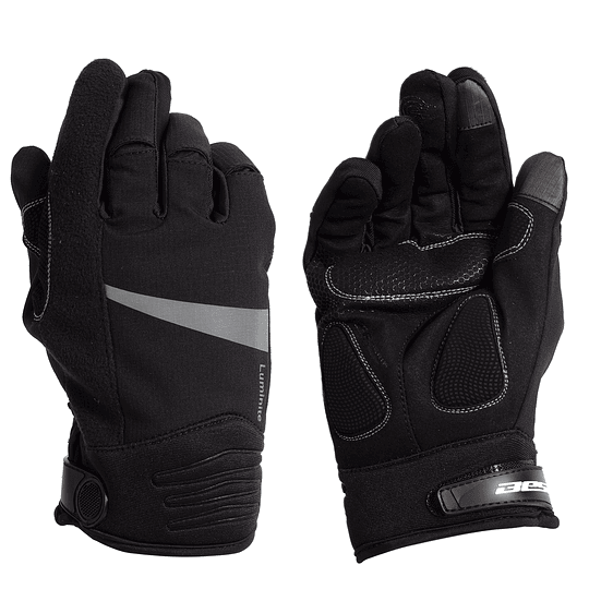 GUANTE BEST INVIERNO 3M THINSULATE NEGRO C/REFRACT TALLA M