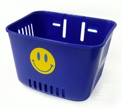 Canastito Plastico * Pl * Smile - Azul *