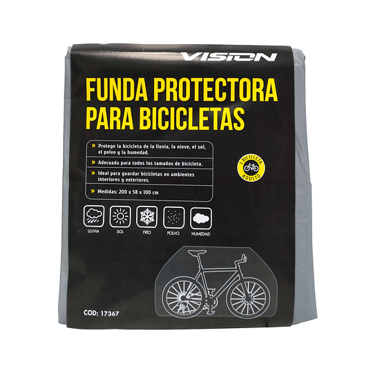 FUNDA PROTECTORA ** VISION ** P/BICICLETAS