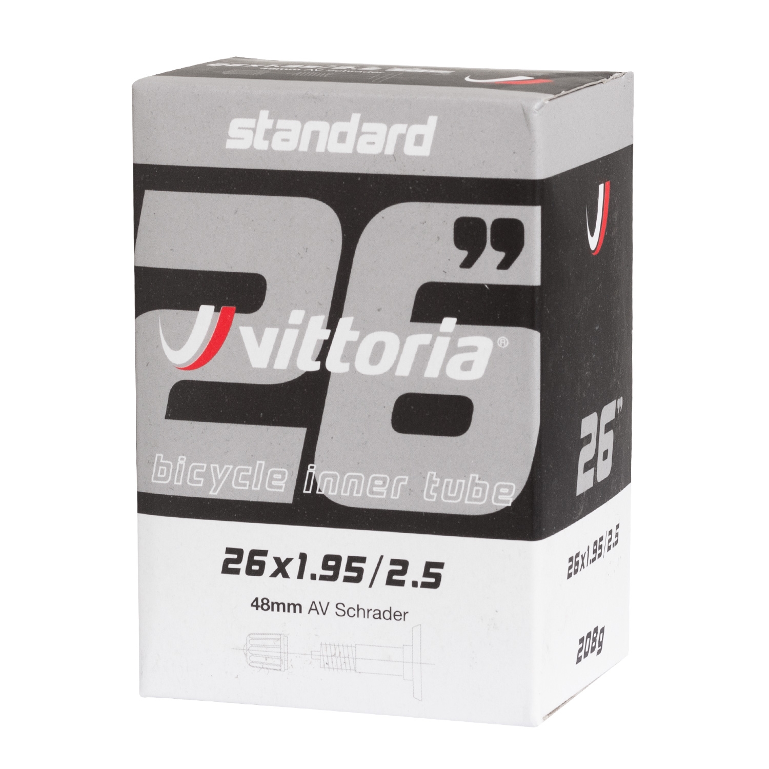 Camara Vittoria 26 X 1.95/2.50 Standard Av Schrader 48Mm 1Ta00027