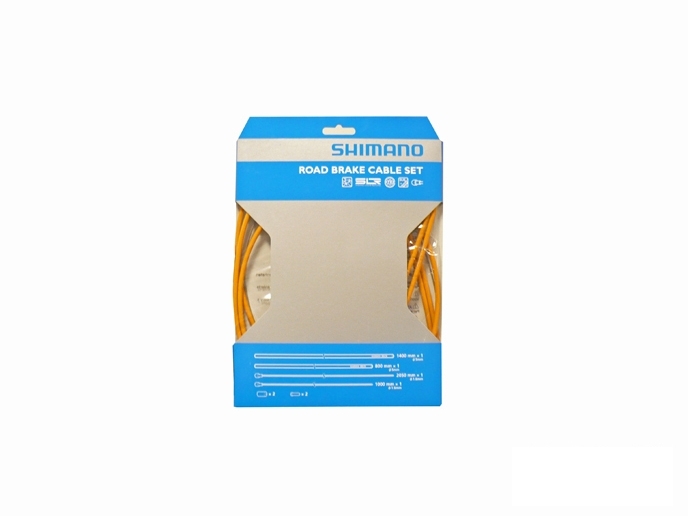 Cable (Set) Freno P/Ruta Shimano Orange 1.6Mm