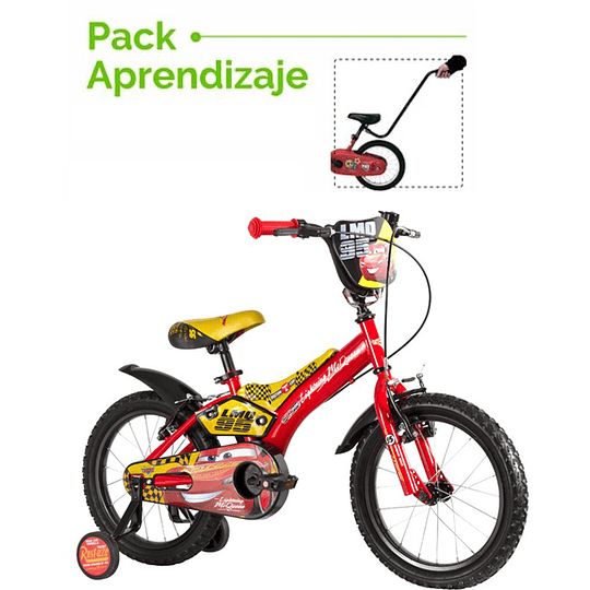 Bicicleta cars con ruedines Bicicletas de niños de segunda mano