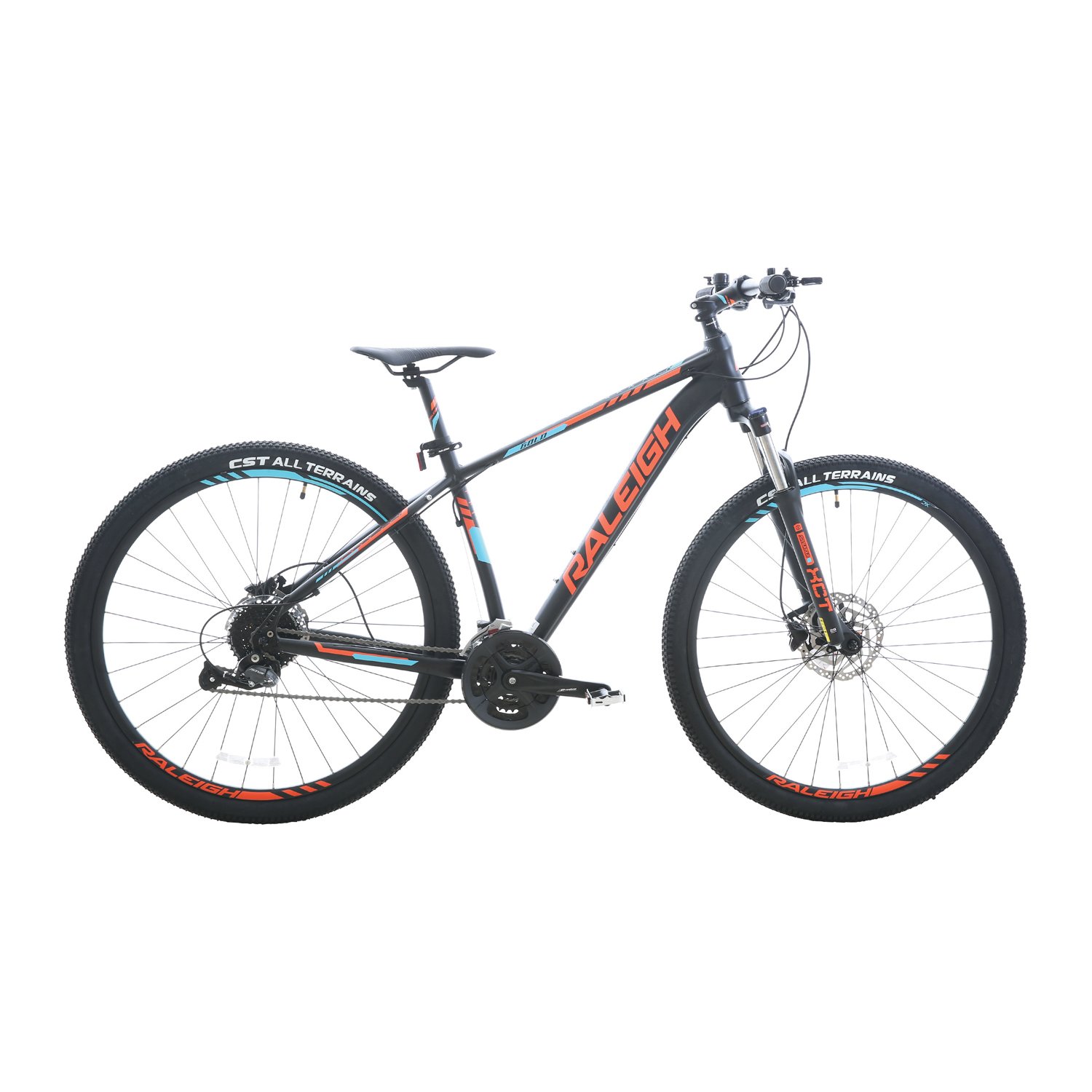 Bicicleta Raleigh Gold Negro / Naranja - Aro 29