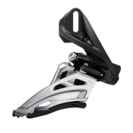 CAMBIADOR SHIMANO FD-M4100-D, DEORE, FOR 2X10, SIDE SWING, FRONT-PULL, DIRECT MOUNT, CS-ANGLE:66-69,