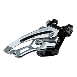 CAMBIADOR SHIMANO FD-M6000-L, DEORE, FOR 3X10, LOW CLAMP, SIDE SWING, FRONT-PULL34.9MM BAND(W/28.6&3
