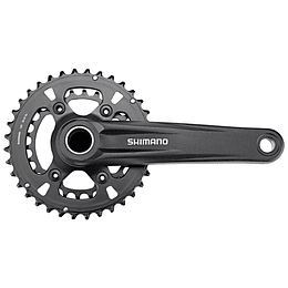 VOLANTE SHIMANO FC-MT610-2, FOR REAR 12-SPEED, 2-PCS FC, 175MM, 36-26T W/O CG, W/O BB PARTS, FOR CHA