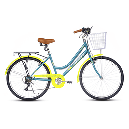 BICICLETA BEST BRANTA CITY ARO 26 6V