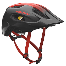 Casco De Ciclismo Scott Supra Plus MIPS® MTB Rojo Gris