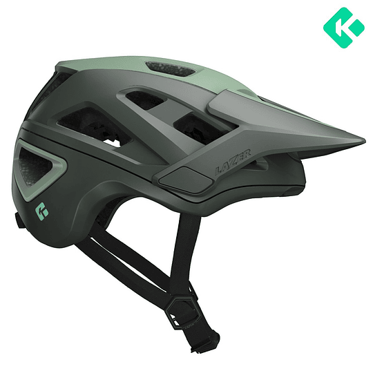 Casco De Ciclismo Lazer Jackal Kineticore Montaña Verde