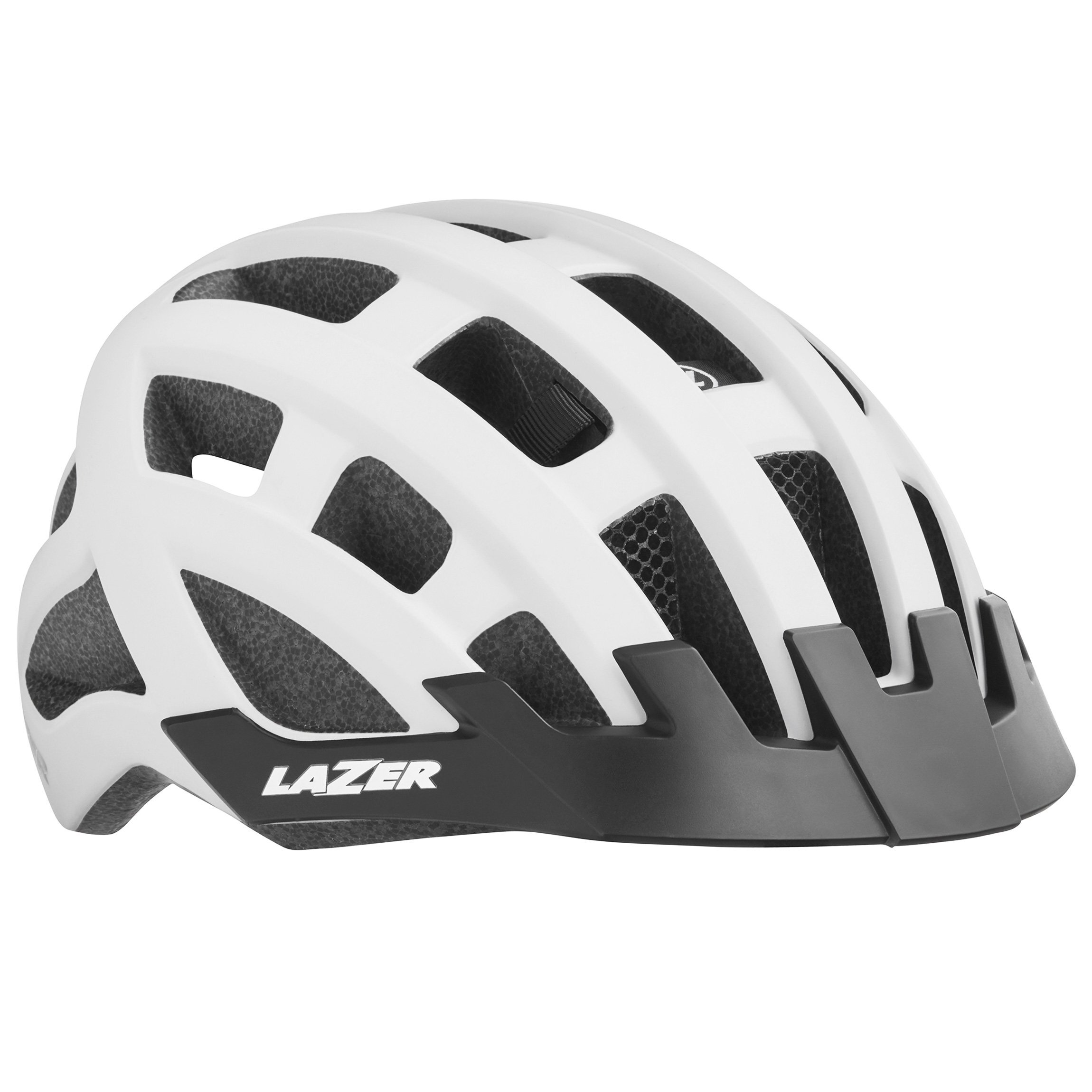 Casco Mountain Bike Lazer Compact Blanco