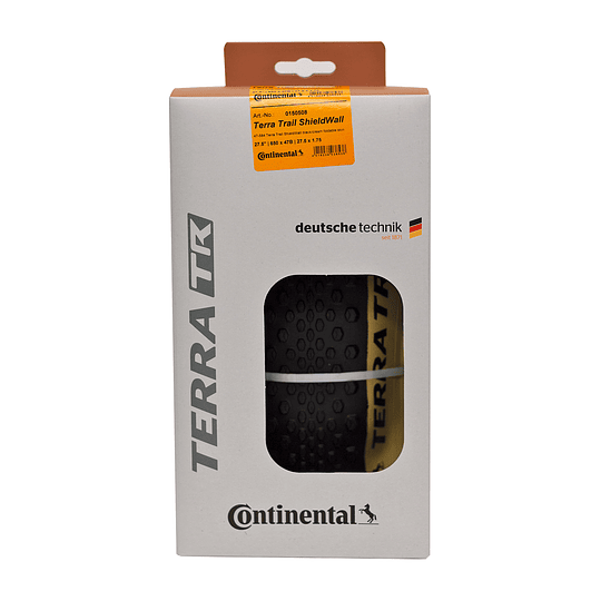 Neumático Continental Terra Trail Shieldwall Black/Cream Foldable Skin 27.5 X 1.75