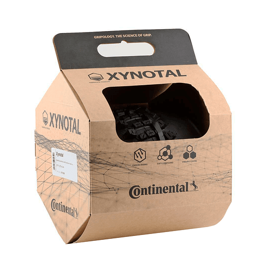 Neumático Continental Xynotal Enduro Soft Black/Black Foldable Skin 27.5 X 2.40