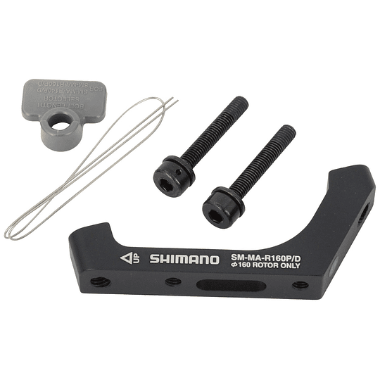 Adaptador Disco Ruta Shimano SM-MA-R160P/D Set