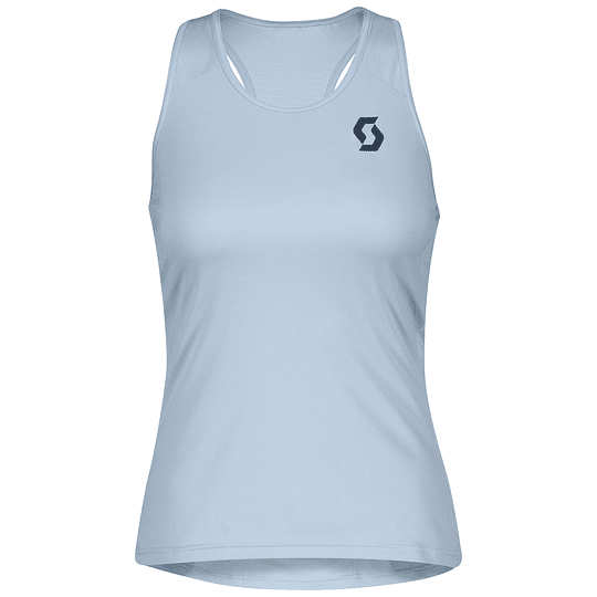 Camiseta sin Mangas Mujer Scott Endurance Azul Glace/Azul Medianoche S