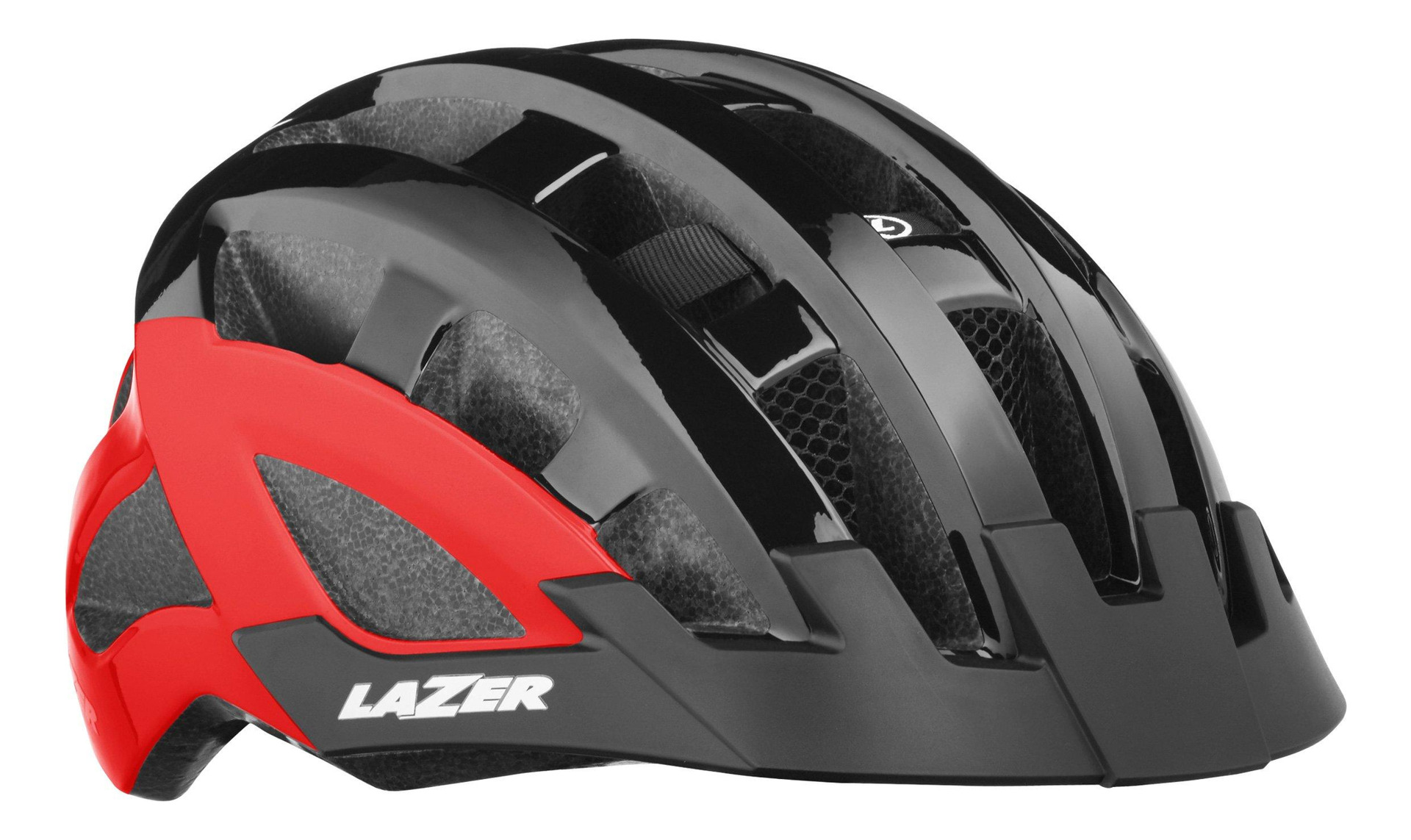 Casco De Ciclismo Lazer Comp Dlx Negro Rojo