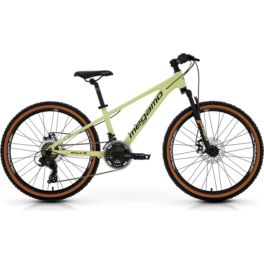 Bicicleta Megamo Ku4 24 Verde 2026 1