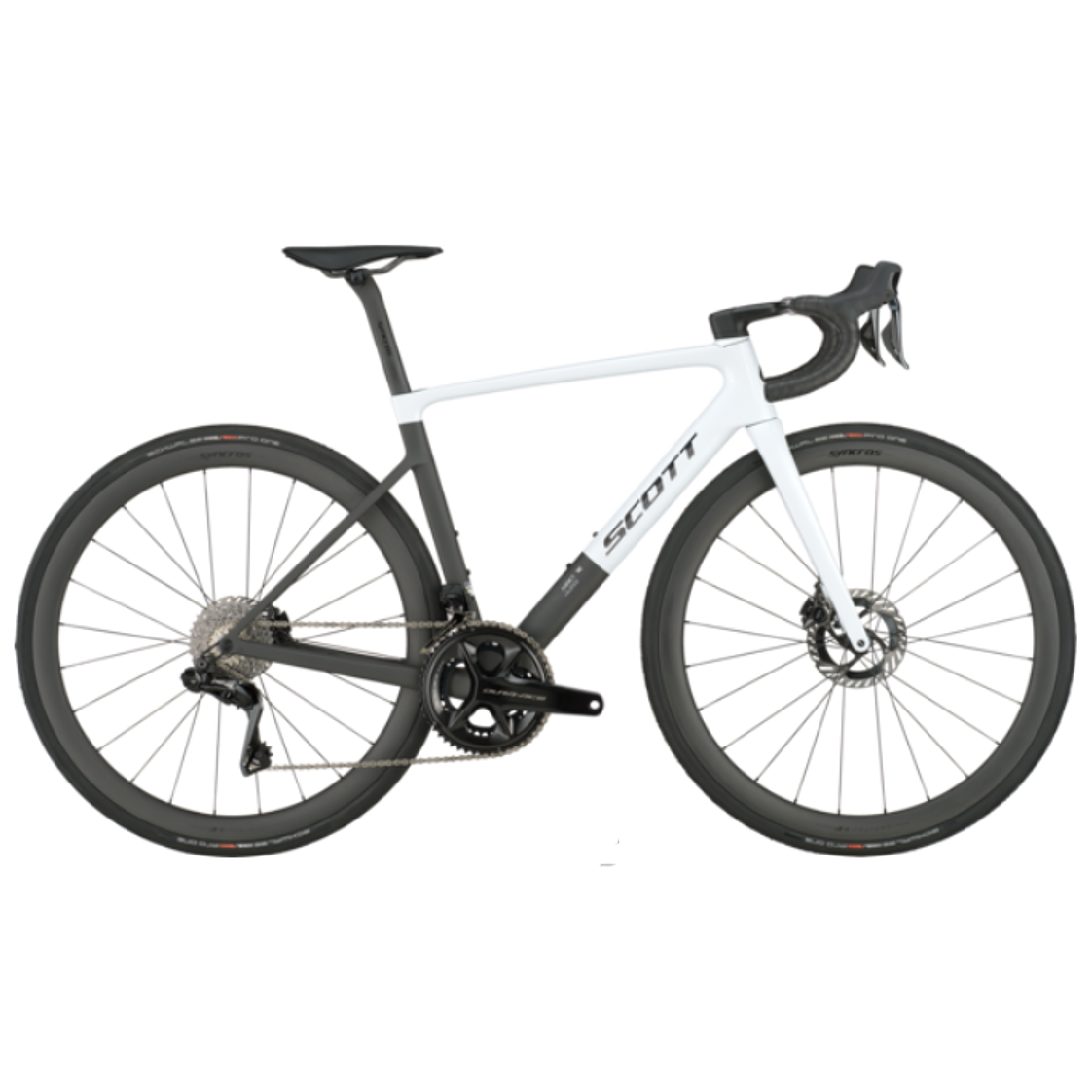 Bicicleta Scott Addict RC Pro Cumulus White 1