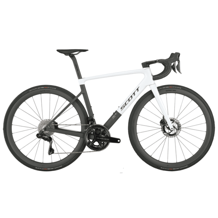 Bicicleta Scott Addict RC Pro Cumulus White 1