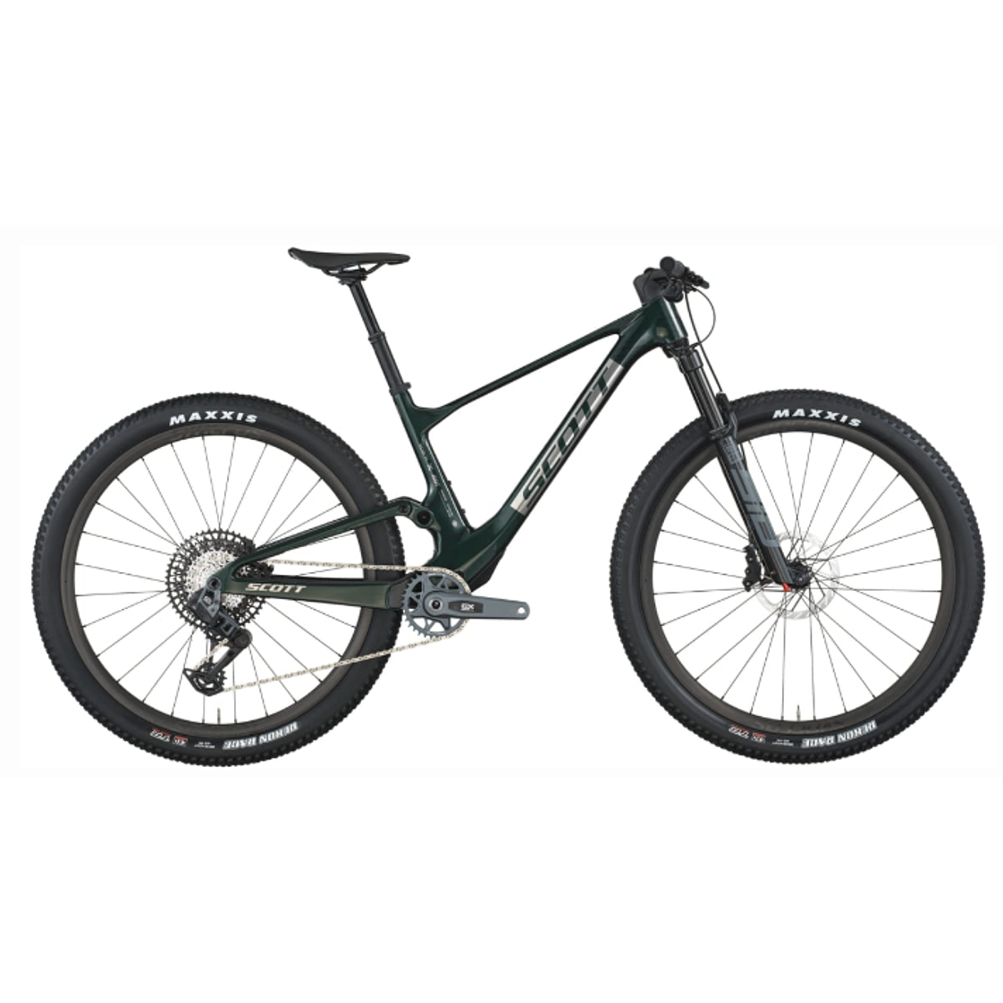 Bicicleta Scott Spark RC Team Issue Twinkle Green 1