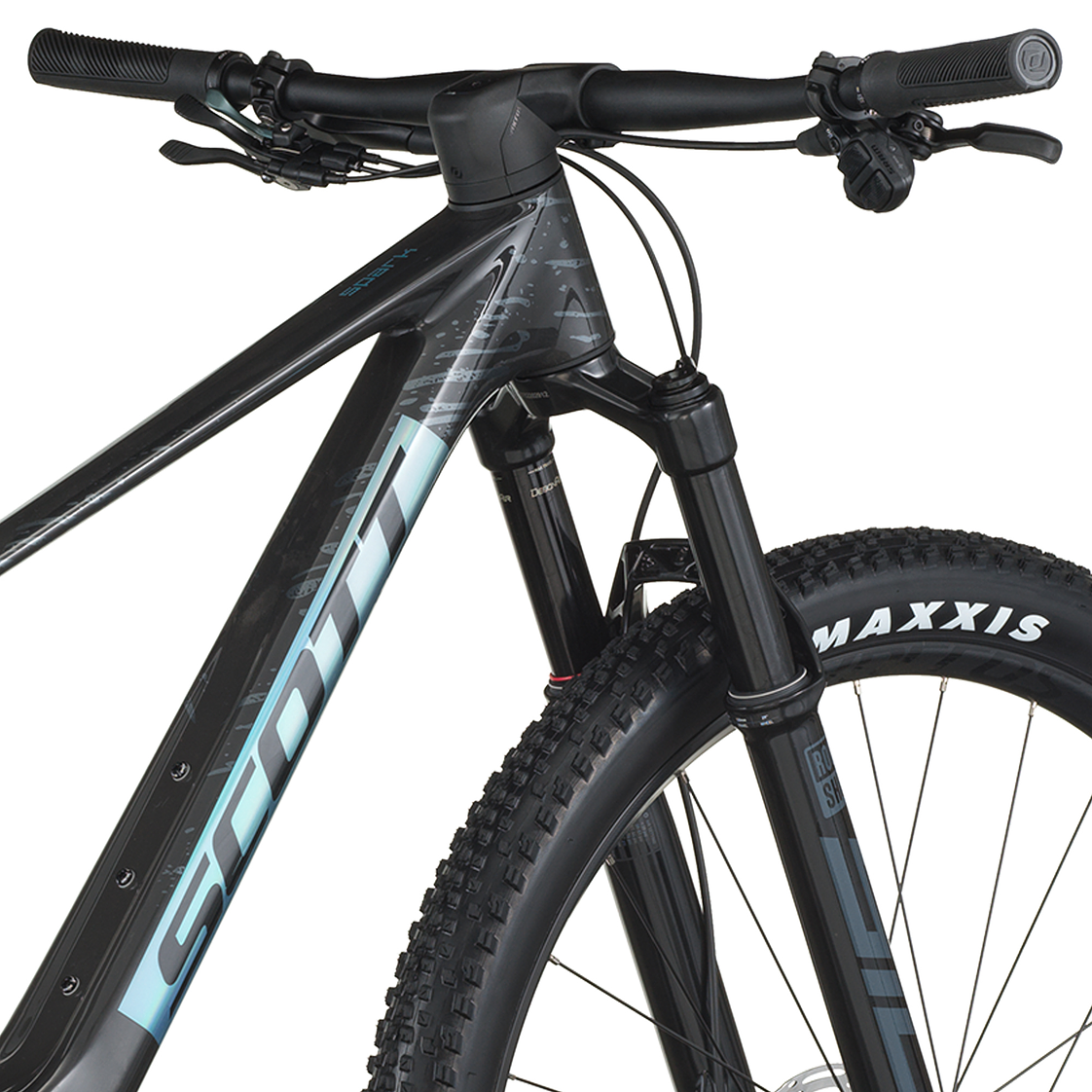 Bicicleta Scott Spark RC Team Carbon Black SRAM S1000 AXS 12V 4