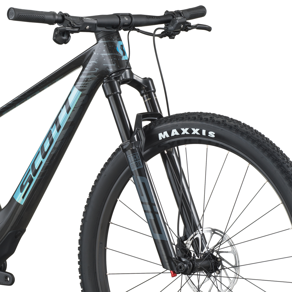 Bicicleta Scott Spark RC Team Carbon Black SRAM S1000 AXS 12V 8