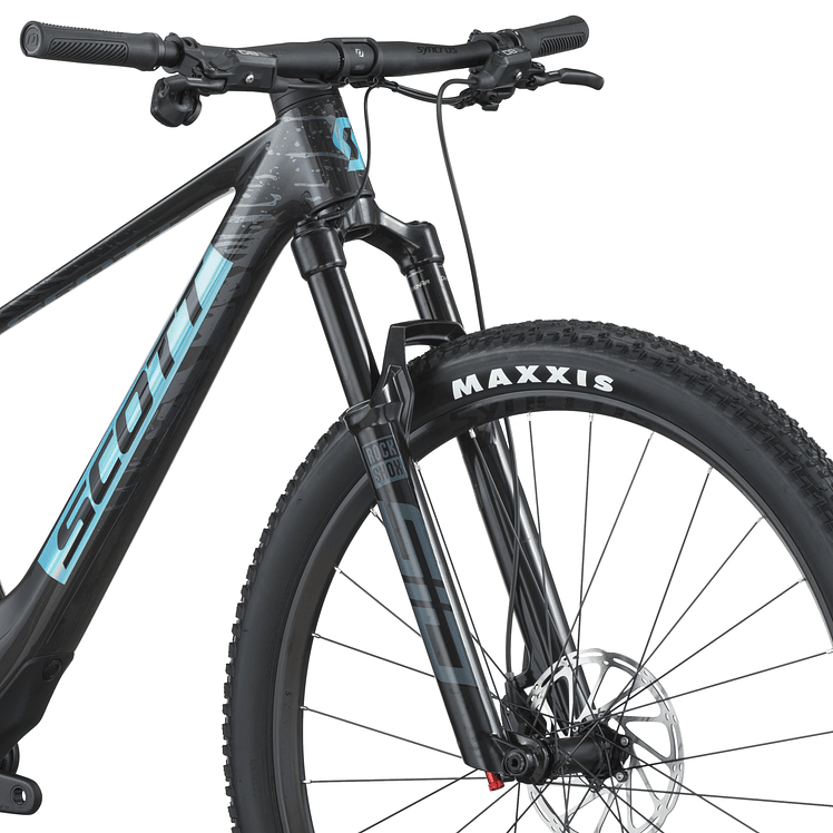 Bicicleta Scott Spark RC Team Carbon Black SRAM S1000 AXS 12V 8