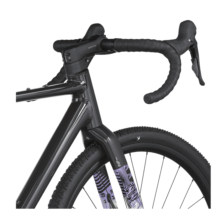 BICICLETA SCOTT SPEEDSTER GRAVEL 10 BLACK/VIOLET GRX 4