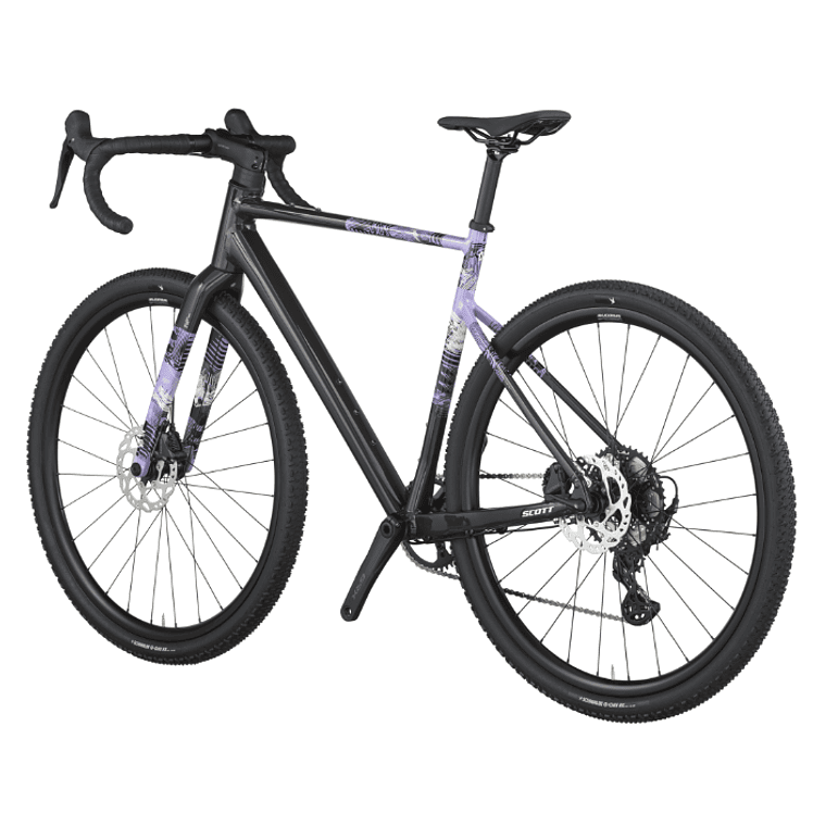 BICICLETA SCOTT SPEEDSTER GRAVEL 10 BLACK/VIOLET GRX 2