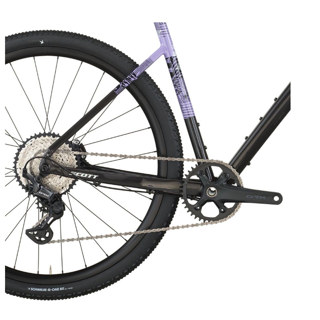 BICICLETA SCOTT SPEEDSTER GRAVEL 10 BLACK/VIOLET GRX 5