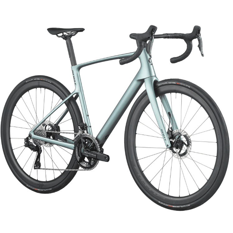 Bicicleta Scott Addict Premium Whale Grey Dura Ace Di2 3