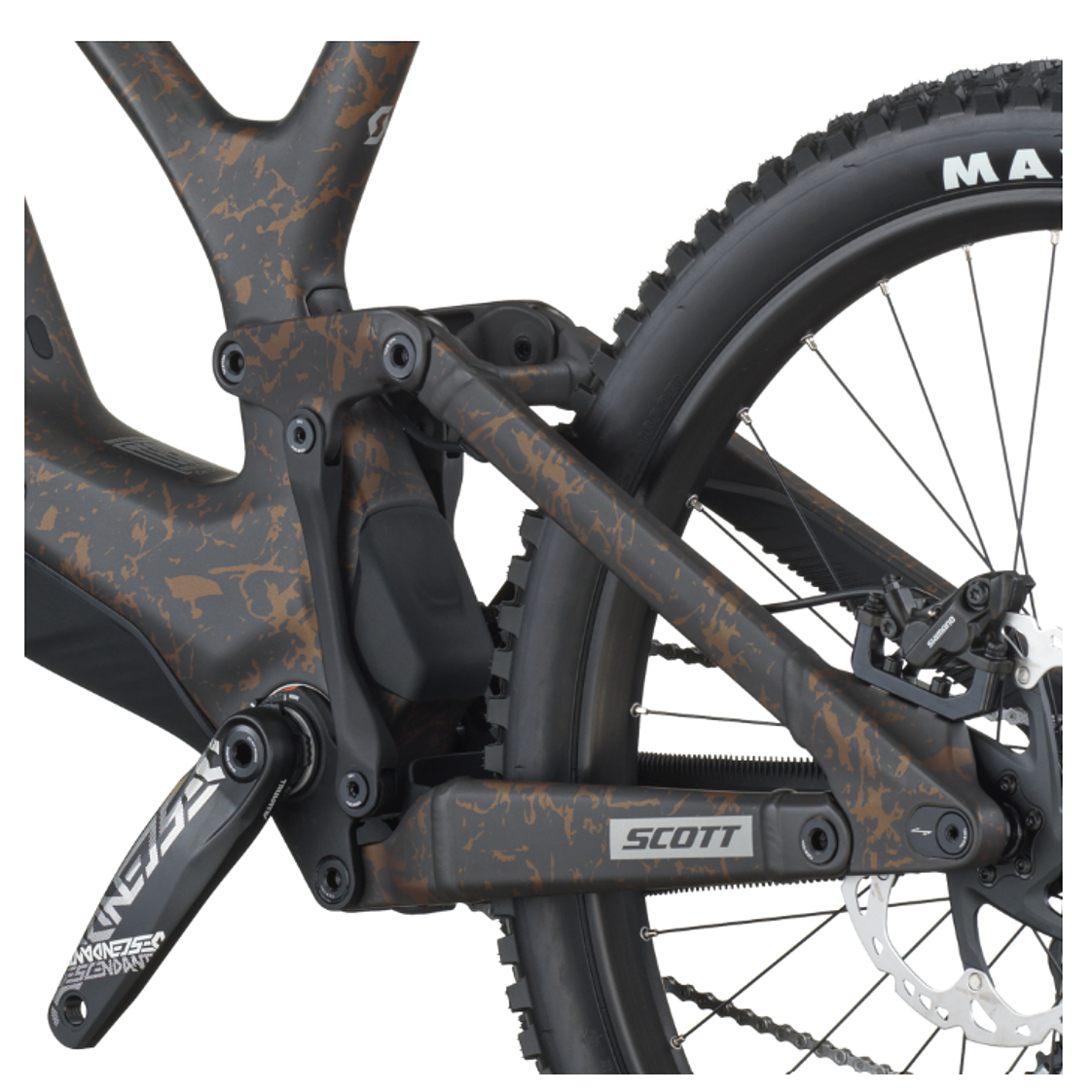 Bicicleta Scott Gambler Carbon Black GX DH 5