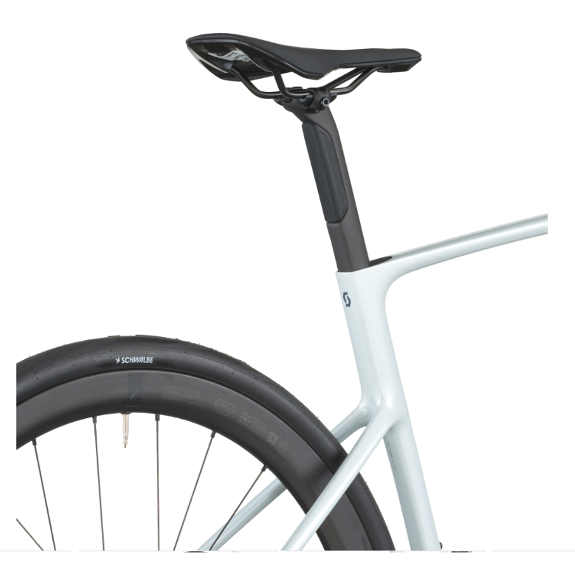 Bicicleta Scott Addict 20 Cumulus White Ultegra Di2 3