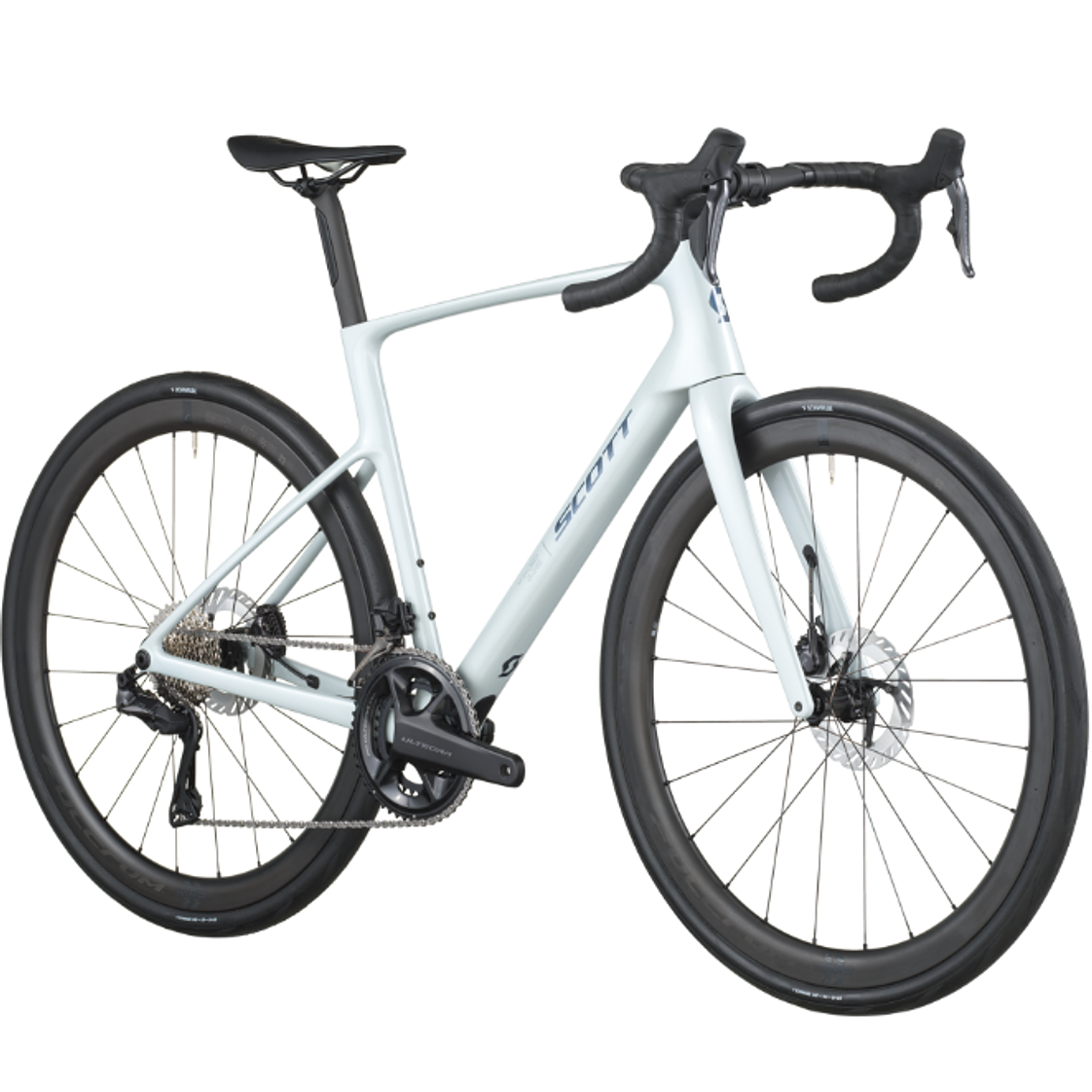 Bicicleta Scott Addict 20 Cumulus White Ultegra Di2 2