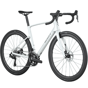 Bicicleta Scott Addict 20 Cumulus White Ultegra Di2