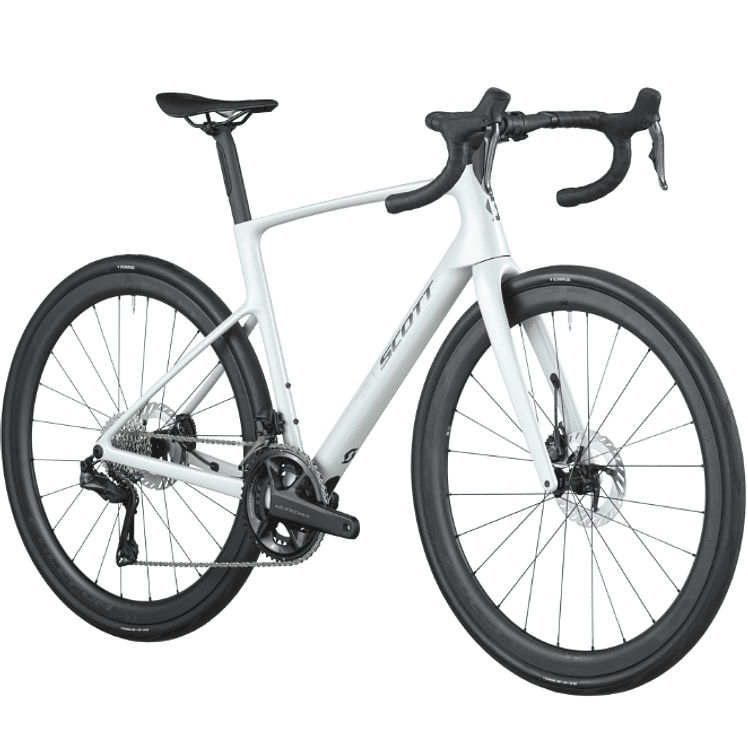Bicicleta Scott Addict 20 Cumulus White Ultegra Di2 2